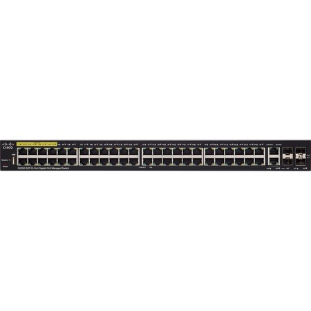 Cisco SG350-52P 52-port Gigabit PoE, SG35052PK9NA SG350-52P-K9-NA